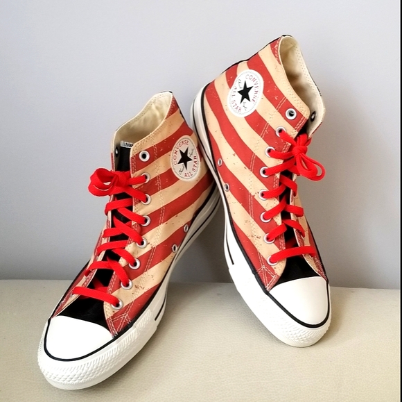 Converse Other - NEW Converse Vintage American Flag Eagle Stripes
